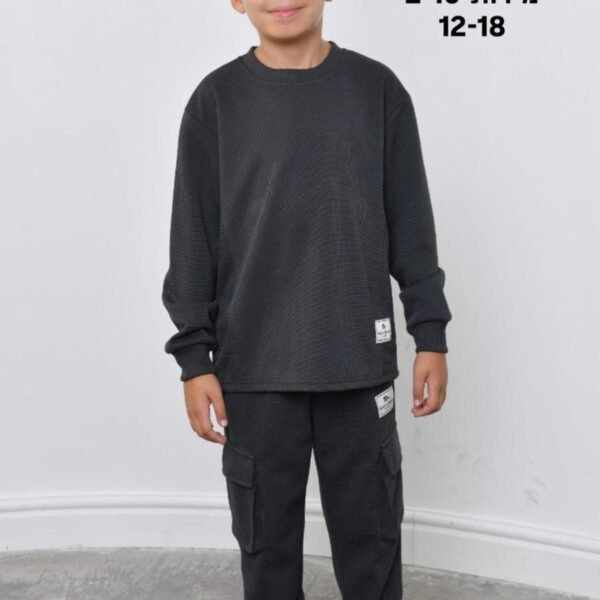 חליפת ילדים בד וופל רומיס 1602